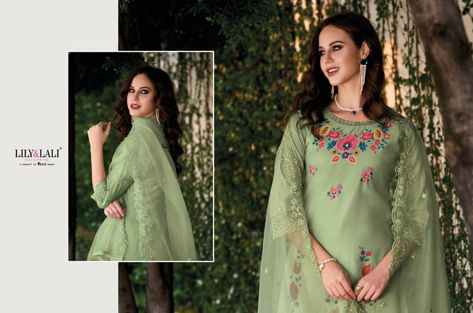 Manyata By Lily And Lali Kurti With Bottom Dupatta Wholesale Market In Surat With Price